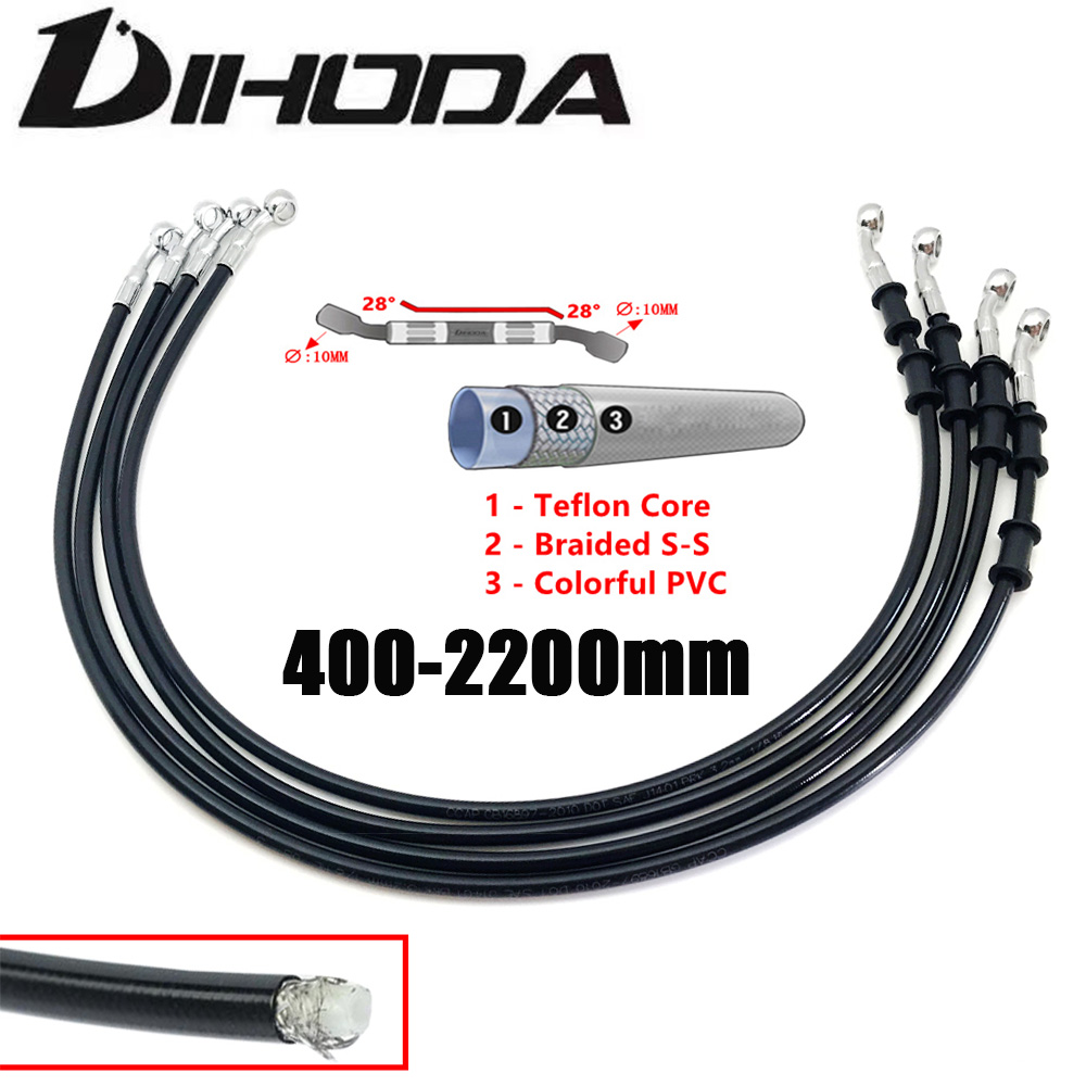 400-2200mm Motorcycle Hydrauli - Brake Line Motorcycle recension och pris