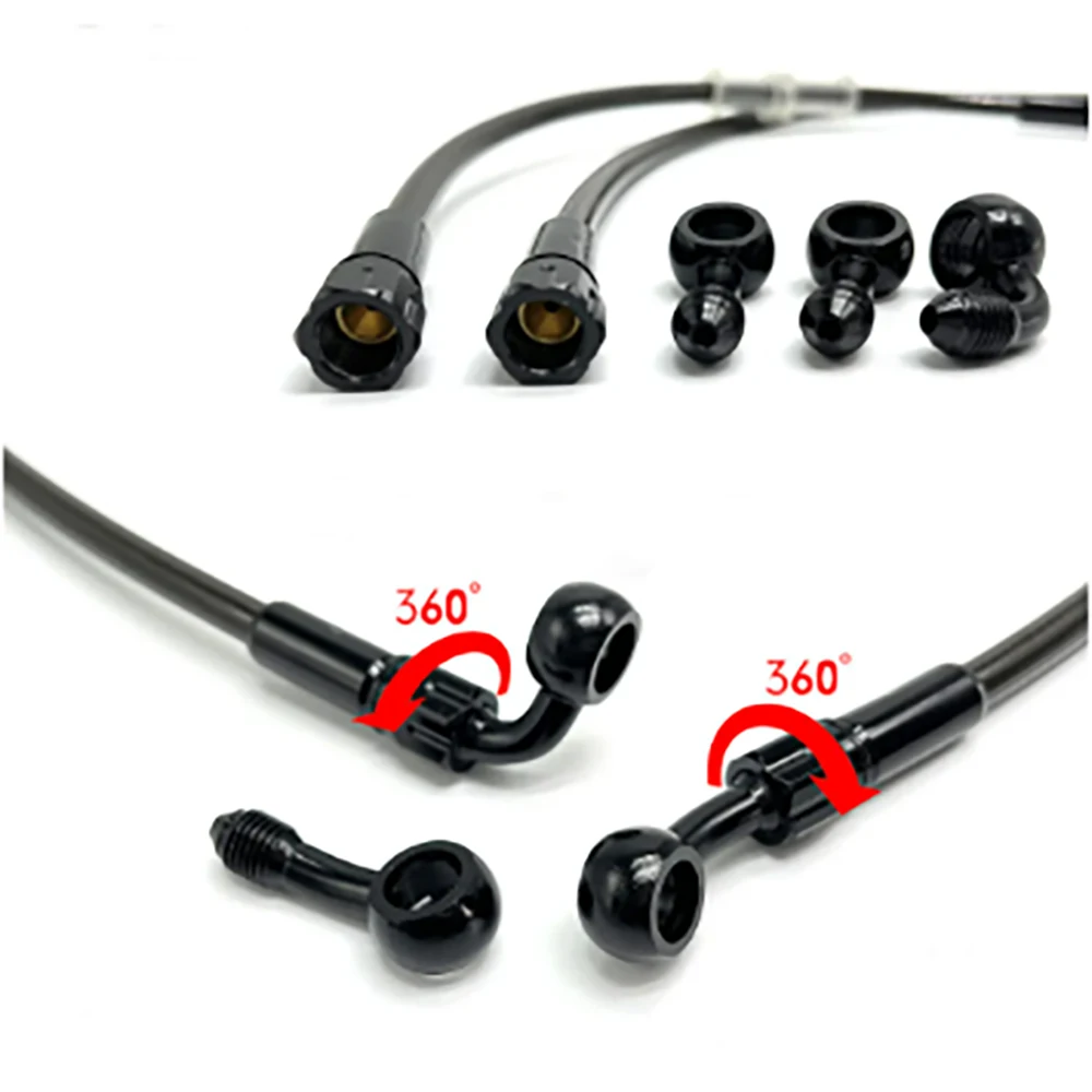 Motorcycle Brake Hose AN3 Brai - Brake Line Motorcycle recension och pris