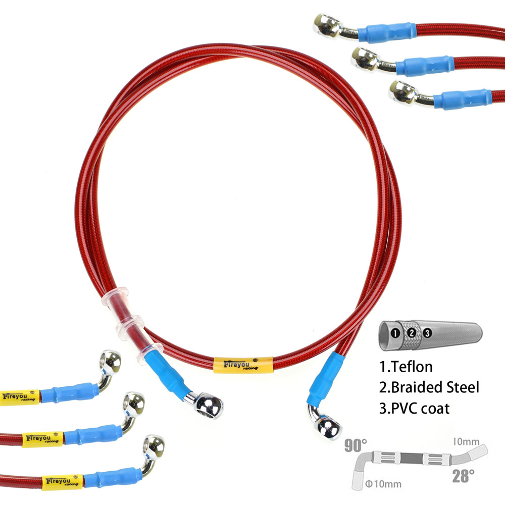 400mm-2400mm Brake Hose Hydrau - Brake Line Motorcycle recension och pris