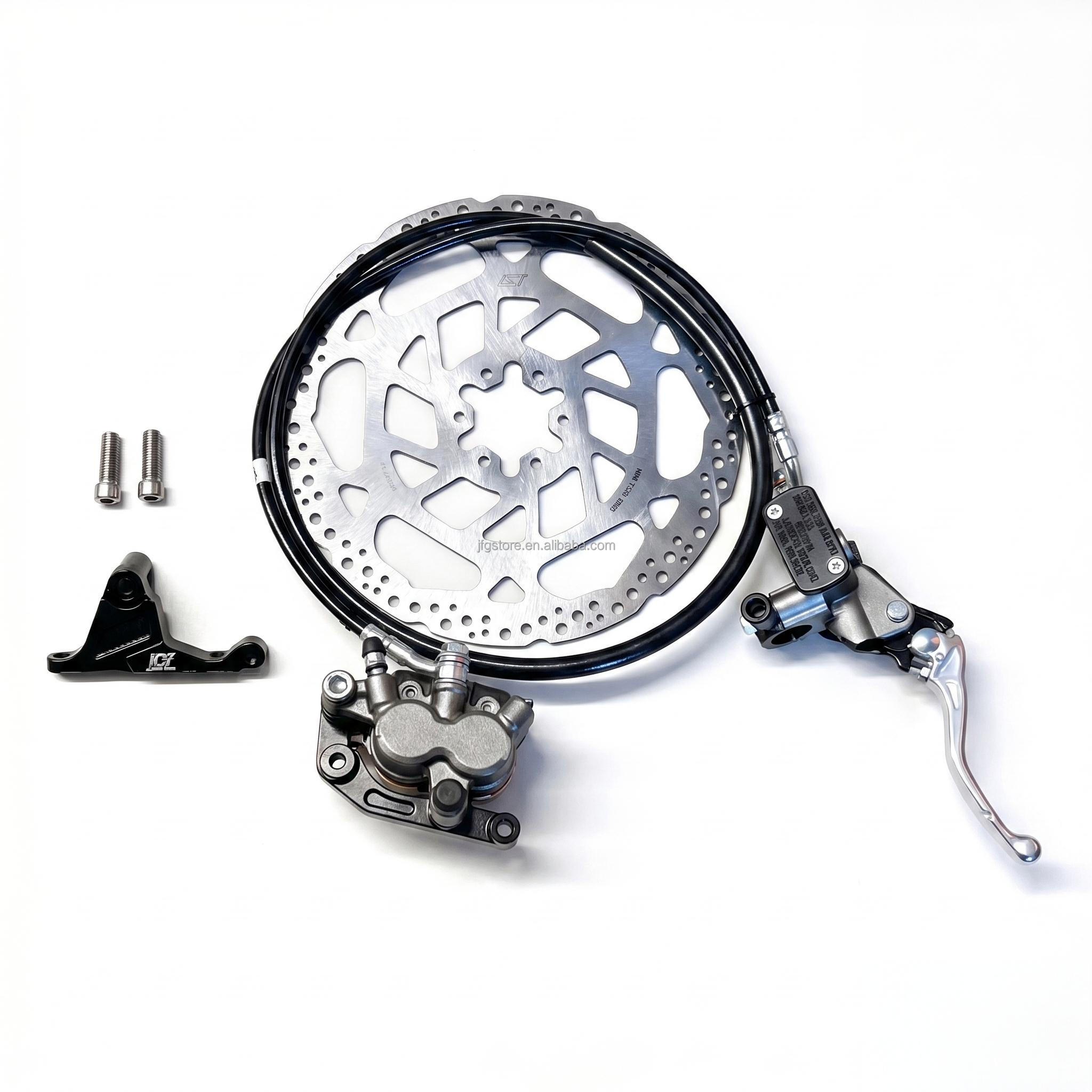 CNC 6061 Front Rear Caliper Mo - Brake Rotor recension och pris